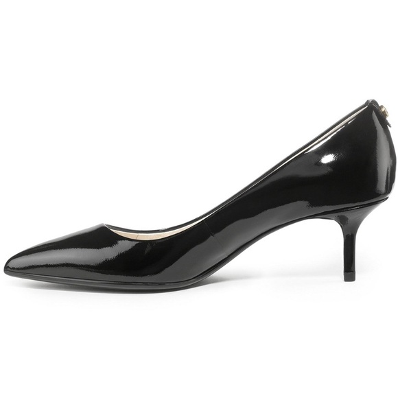 MICHAEL KOR’s  Patent-Leather Kitten-Heel Pump - Picture 3 of 6